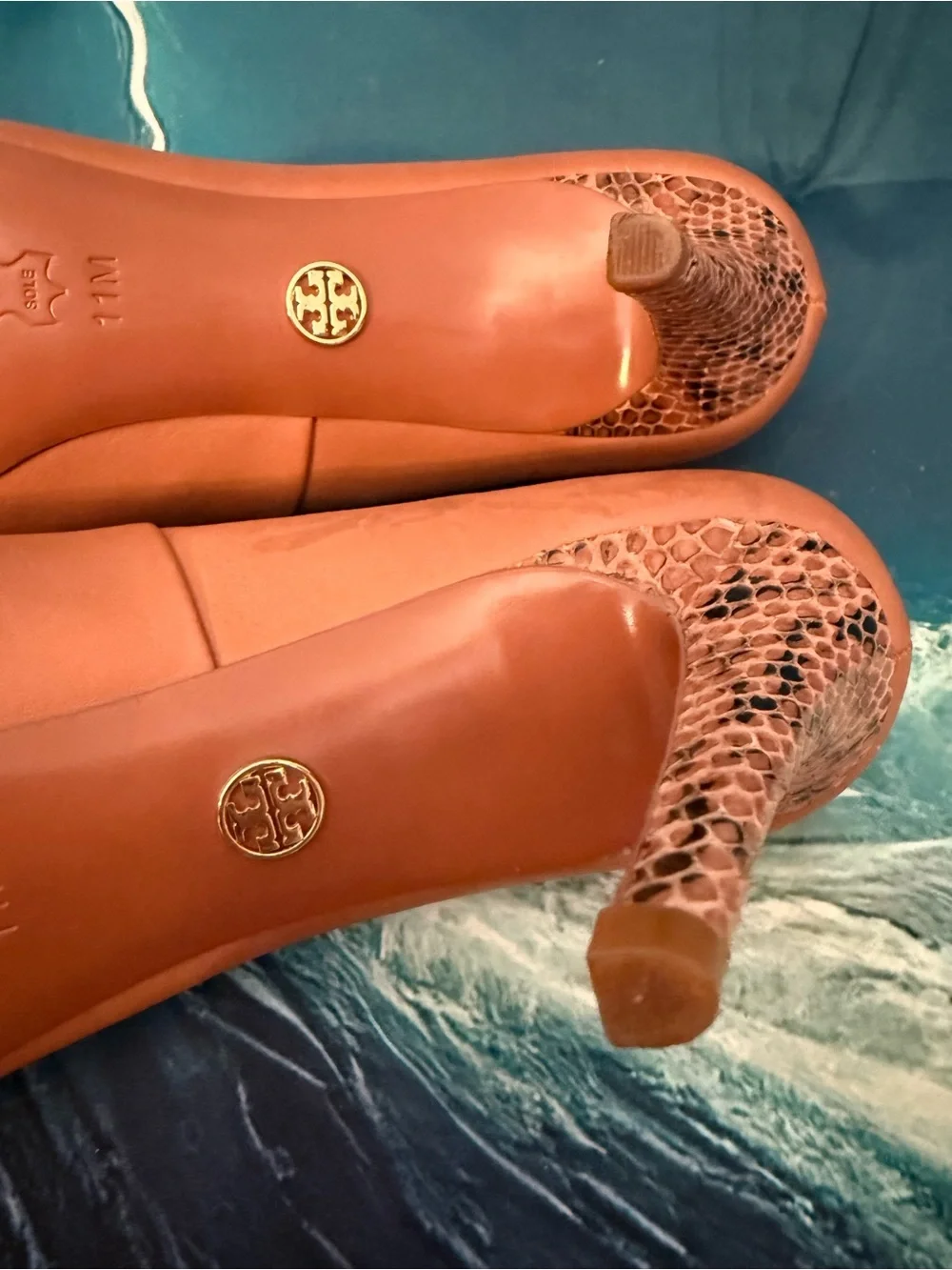 Tory Burch sleek leather